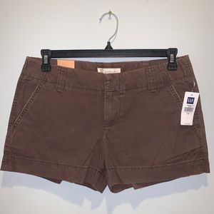 NWT Gap Brown Chino Shorts